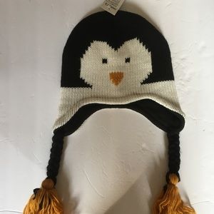 Roots Kids Winter Penguin Hat Knit